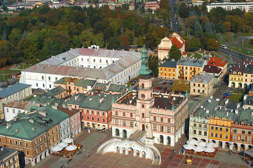 Hotel Zamojski Замосць Экстерьер фото